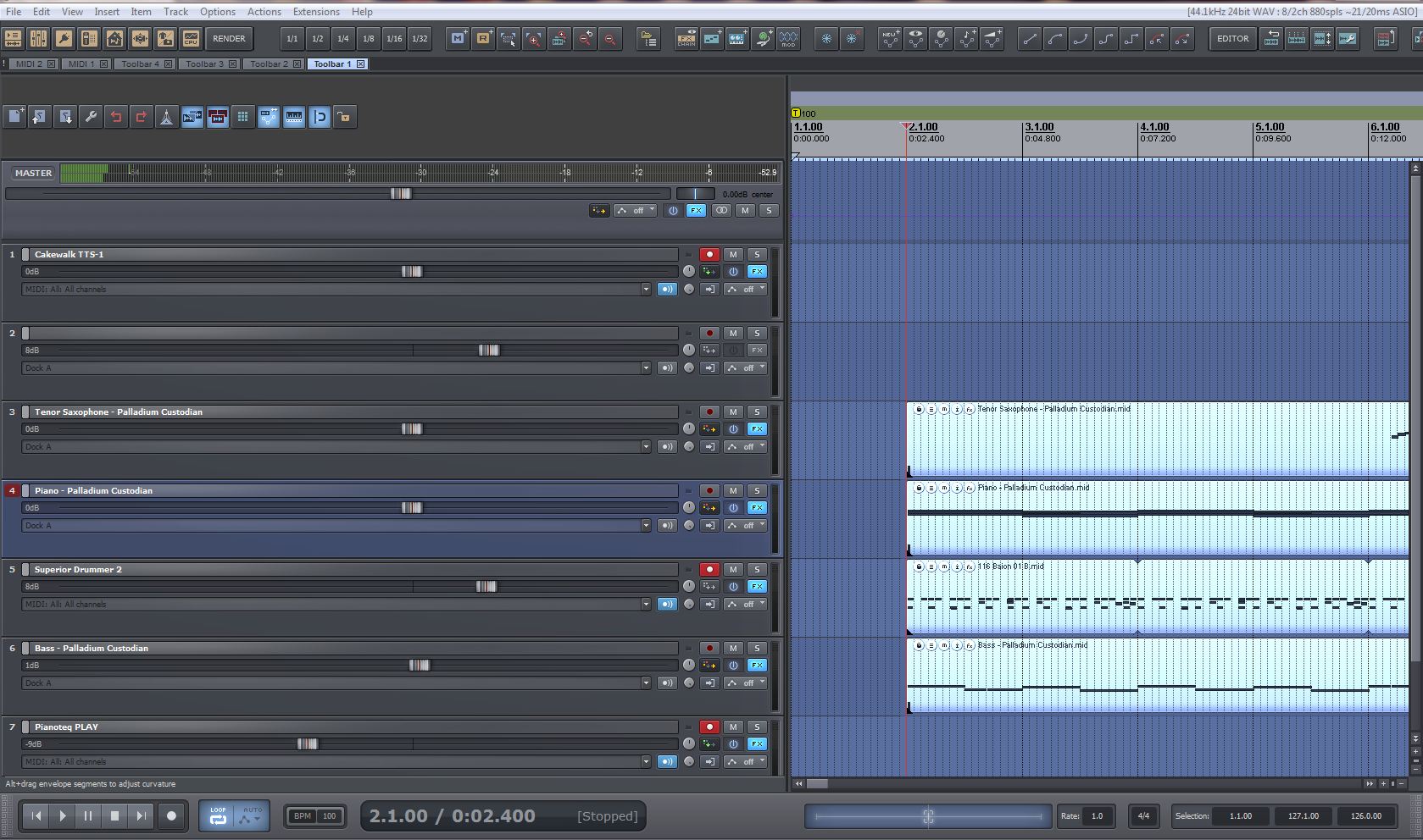 Reaper Theme Cubase 7